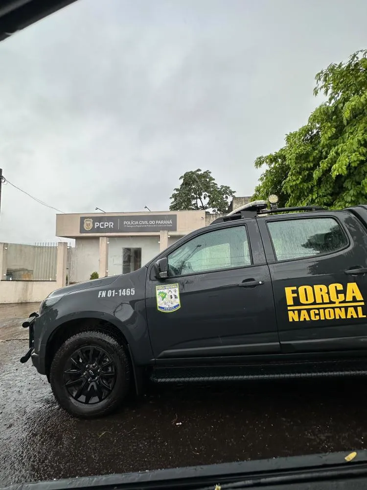 Polícia Civil do Paraná captura foragido por estupro de vulnerável com apoio da Força Naciona