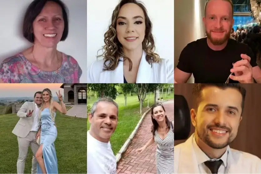 Mãe e filha, oftalmologista, professor e casais: quem são as vítimas do balão que caiu em SC