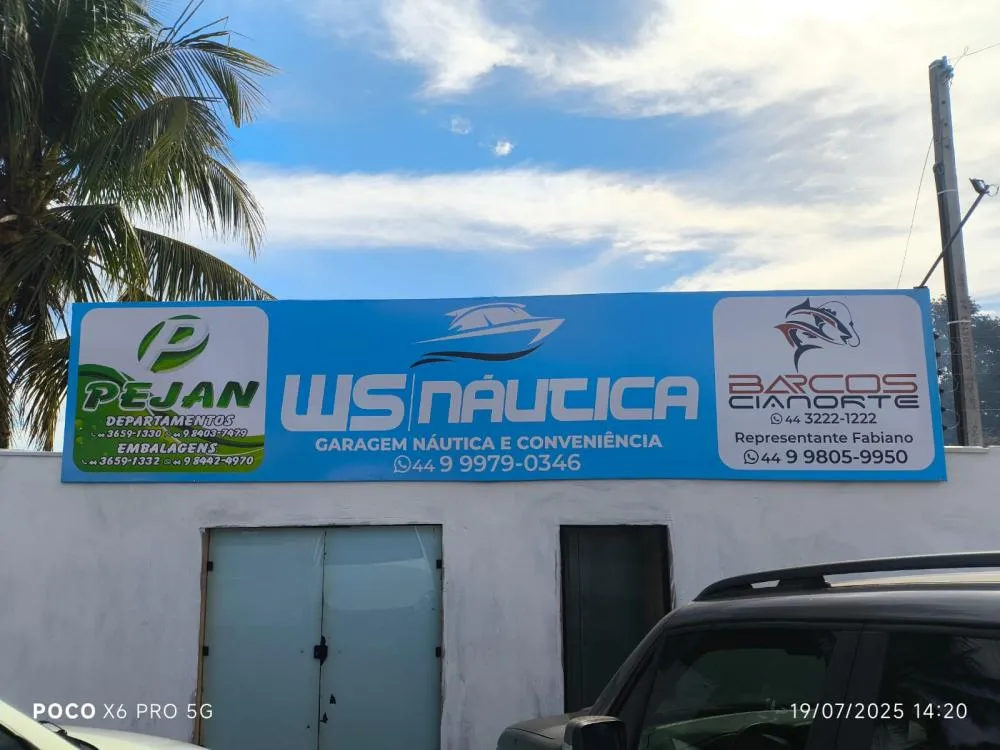 ALTÔNIA GANHA NOVA GARAGEM NÁUTICA NO BALNEÁRIO VILA YARA: INAUGURADA A WS NÁUTICA E CONVENIÊNCIA