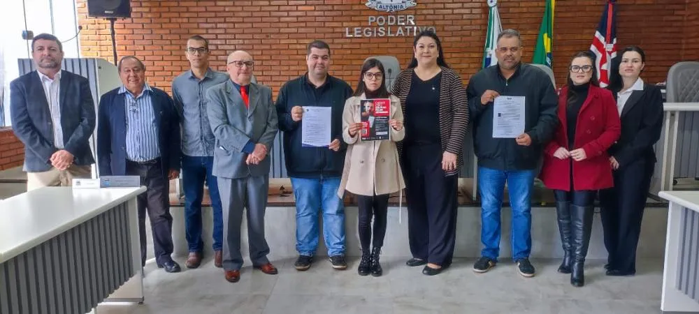 Câmara de Altônia recebeu OAB de Iporã para tratar da defesa das prerrogativas da advocacia