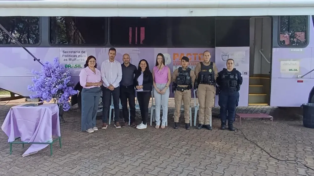 Altônia recebe Ônibus Lilás com programação voltada à prevenção da violência contra mulheres