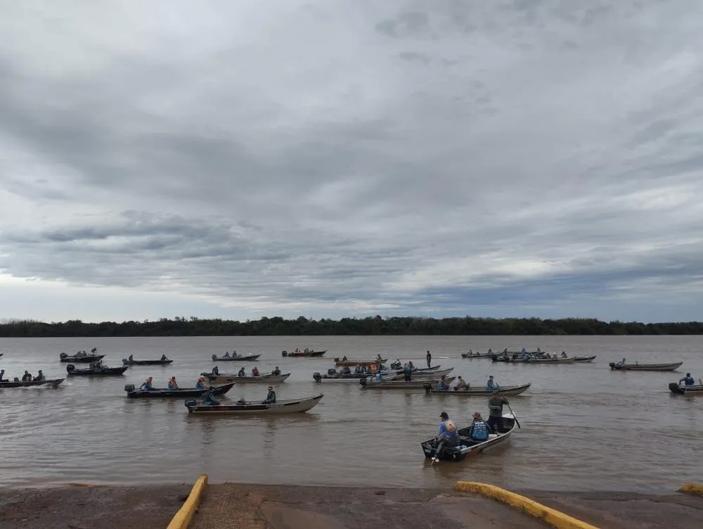 XVIII Pesca ao Piaçu reúne participantes em Altônia e realiza sorteio após cancelamento do torneio por causa da chuva