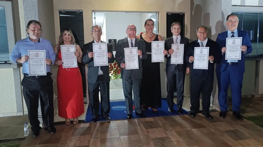 Subseção da OAB de Iporã celebra 25 anos com cerimônia marcada por homenagens, emoção e união da advocacia