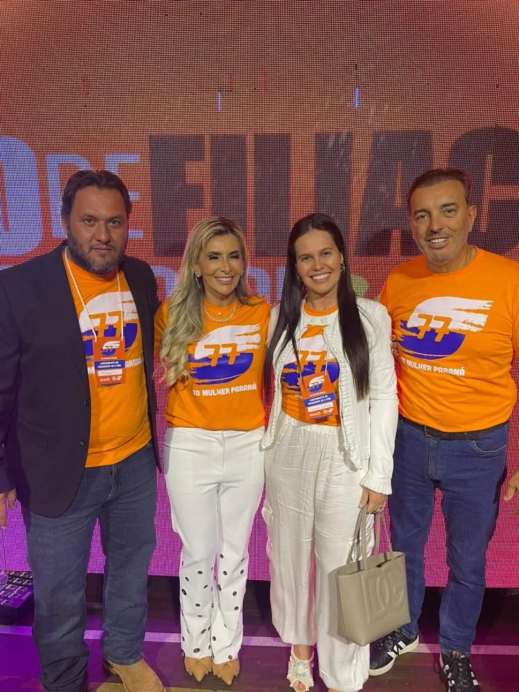 Tiago Rezende participa de evento em Curitiba e oficializa pré-candidatura a deputado estadual pelo Solidariedade