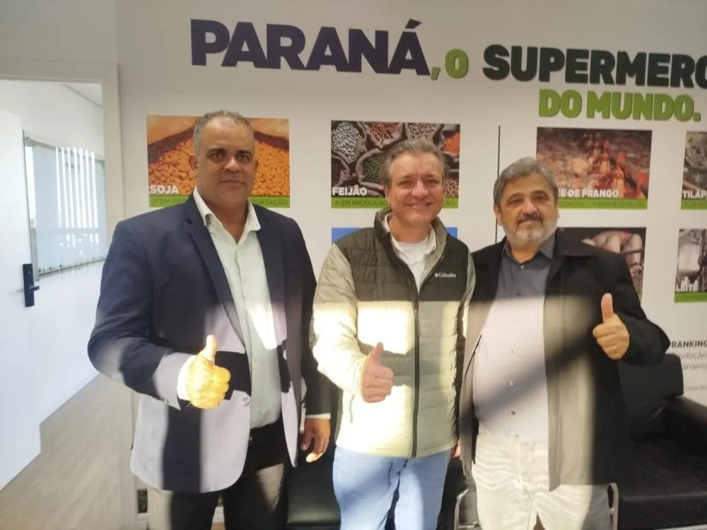 Presidente da Câmara Tigrão busca apoio do Estado para fortalecer agricultura de Altônia