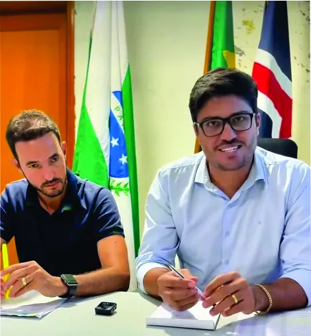 Prefeito Diego Pergo e vice Alisson fazem balanço de 70 dias de governo em Altônia